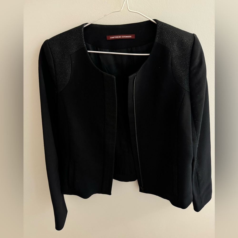 Comptoir des Cotonniers black blazer